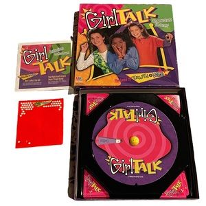 GIRL TALK Game of Truth or Dare Board Game 1995 Sleep Over Slumber Party 90s